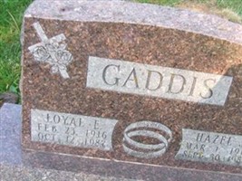 Loyal E. Gaddis Loyal E. Gaddis