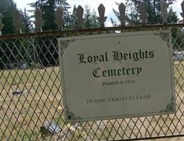 Loyal Heights Cemetery, Bryant