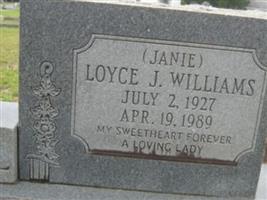 Loyce J. "Janie" Williams Kittrell