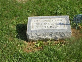 Loyd Edwin Clapper Loyd Edwin Clapper