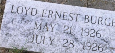 Loyd Ernest Burgess Loyd Ernest Burgess