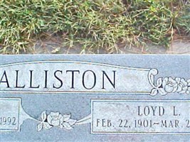 Loyd L. Alliston Loyd L. Alliston