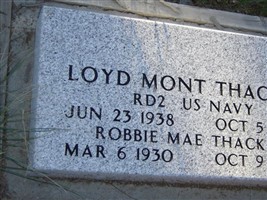 Loyd Mont Thacker Loyd Mont Thacker