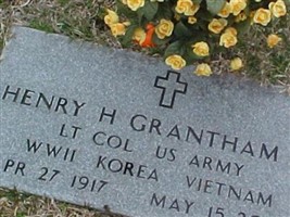 Lt Col Henry H Grantham, Sr