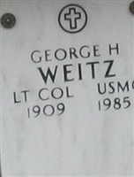 Lt Colonel George H Weitz Lt Colonel George H Weitz