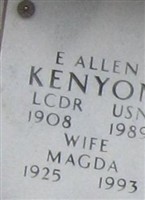 Lt Commander E Allen Kenyon
