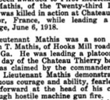 1LT John D Mathis 1LT John D Mathis
