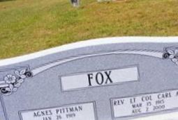 LTC Carl Abner Fox LTC Carl Abner Fox