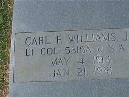 LTC Carl F. Williams, Jr