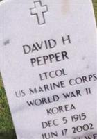 LTC David H Pepper