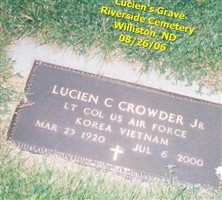 LTC Lucien Gaines Crowder LTC Lucien Gaines Crowder