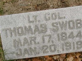 LTC Thomas Swobe LTC Thomas Swobe