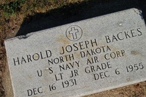 LTJG Harold Joseph "Hal" Backes LTJG Harold Joseph "Hal" Backes