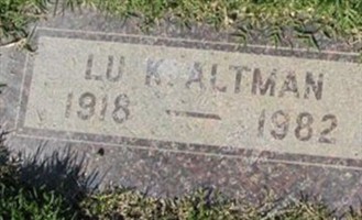 Lu K. Altman Lu K. Altman