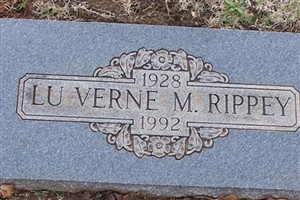 Lu Verne M Rippey