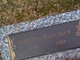 Lucetta Ella Innis Buck
