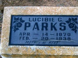 Lucibe Gertrude Passmore Parks Lucibe Gertrude Passmore Parks