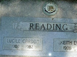 Lucile Cardon Reading