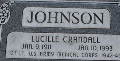 Lucile Crandall Johnson Lucile Crandall Johnson