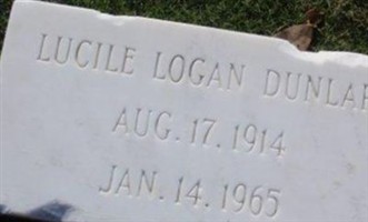 Lucile Logan Dunlap Lucile Logan Dunlap