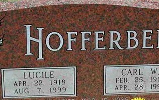 Lucile LouElla Fast Hofferber