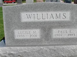 Lucile M. Thomas Williams Lucile M. Thomas Williams