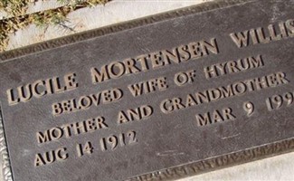 Lucile Mortensen Willis Lucile Mortensen Willis