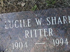 Lucile W Sharp Ritter Lucile W Sharp Ritter