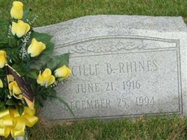 Lucille B Rhines Lucille B Rhines