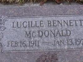 Lucille Bennett McDonald