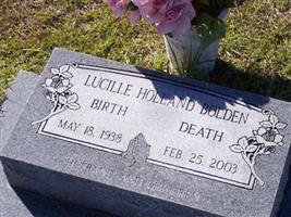 Lucille Holland Bolden