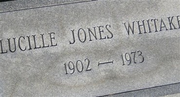 Lucille Jones Whitaker