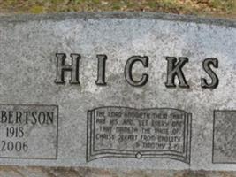 Lucille Josephine Robertson Hicks