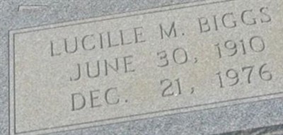 Lucille M Biggs Lucille M Biggs