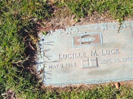 Lucille M. Luck Lucille M. Luck