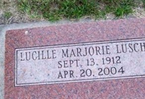 Lucille Marjorie Napier Luschen Lucille Marjorie Napier Luschen