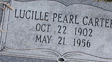 Lucille Pearl Wickizer Carter Lucille Pearl Wickizer Carter
