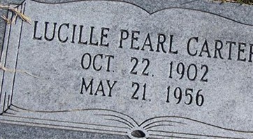 Lucille Pearl Wickizer Carter