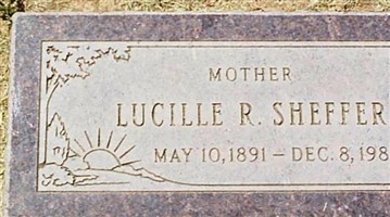 Lucille R Sheffer Lucille R Sheffer