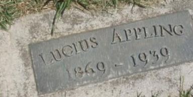 Lucius L Appling Lucius L Appling