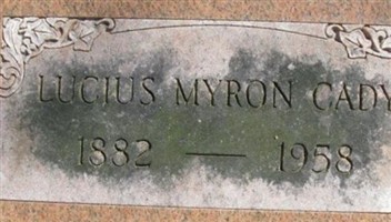 Lucius Myron Cady