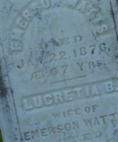 Lucretia B. Watts Lucretia B. Watts