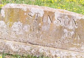 Lucretia Elizabeth "Betty" Brown Stinson Lucretia Elizabeth "Betty" Brown Stinson
