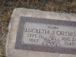 Lucretia J. Crismon Lucretia J. Crismon