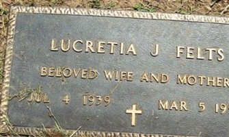 Lucretia Joy Felts Lucretia Joy Felts