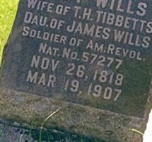 Lucy A. Wills Tibbetts Lucy A. Wills Tibbetts