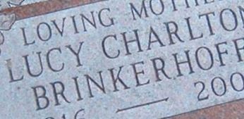 Lucy Charlton Brinkerhoff Lucy Charlton Brinkerhoff