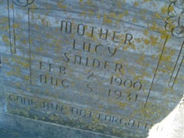 LUCY CLOE PENNINGTON SNIDER