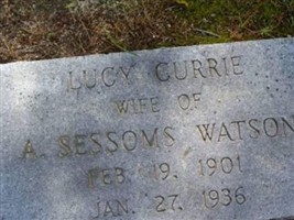 Lucy Currie Watson