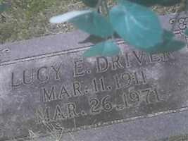 Lucy E. Driver Lucy E. Driver